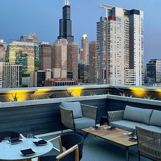 Rooftop at Nobu Hotel Chicago