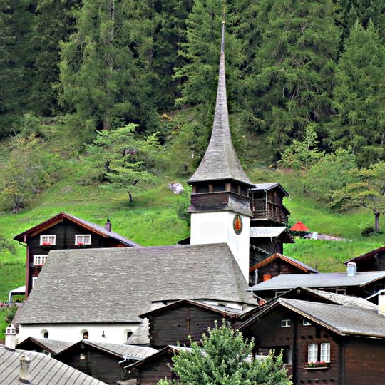 Kirche St. Theodul mit Beinhaus und Friedhof