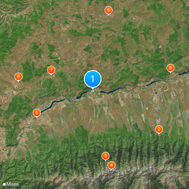 Cârța Monastery Kaart