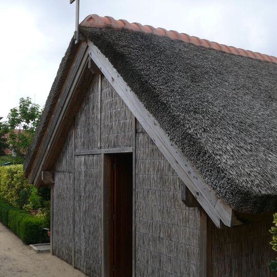 Chapelle en paille du couvent Saint-Bernard d'Anglet