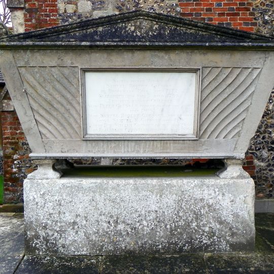 Gaussen Tomb In Churchyard Of Church Of St Mary The Virgin