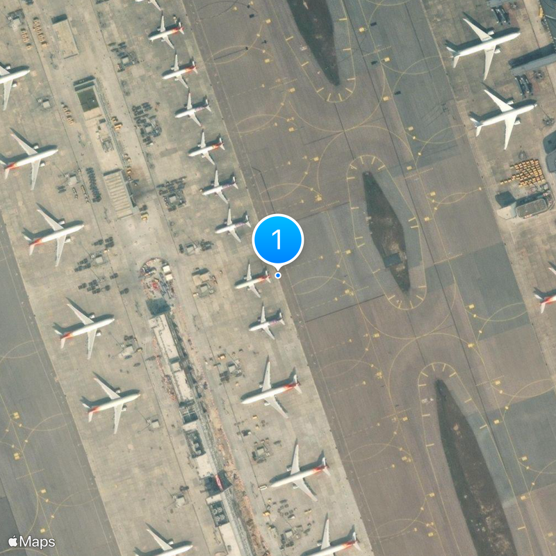 Hong Kong International Airport Karte