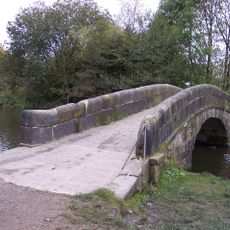 Bridge over entrance to canal basin on the Leeds and Liverpool Canal