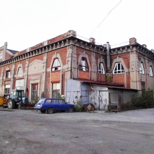 First power plant building