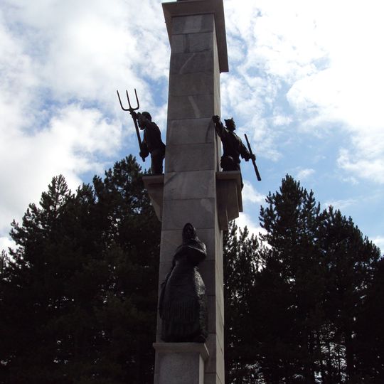 Monument au soulèvement du peuple de Croatie en 1941