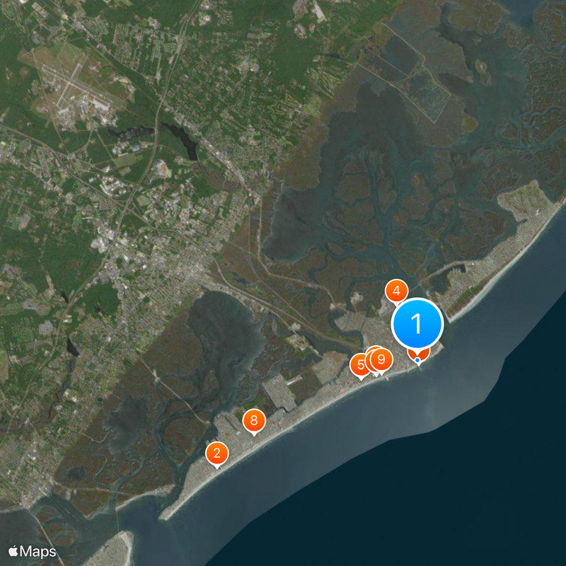 Trump Taj Mahal Mapa