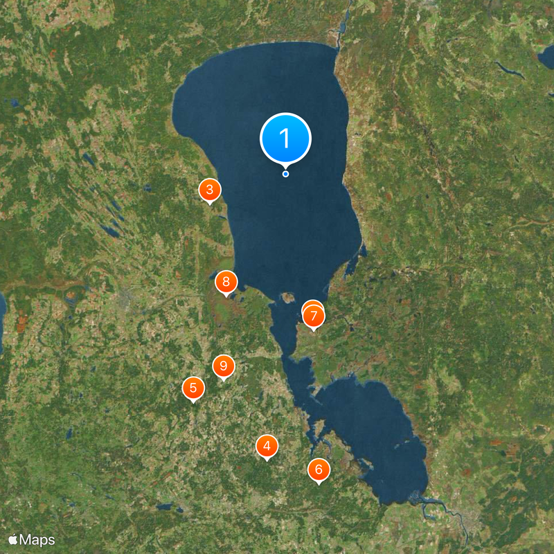 Lake Peipus Map