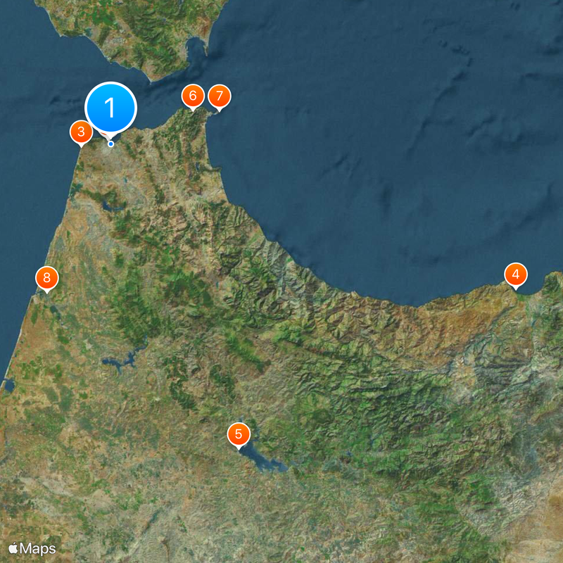 Tangier-Tetouan-Al Hoceima Map