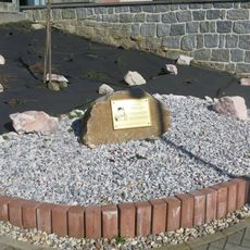 Pomník Jaroslava Falty u Domu kultury v Rumburku