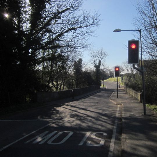 Grimbald Bridge Over River Nidd