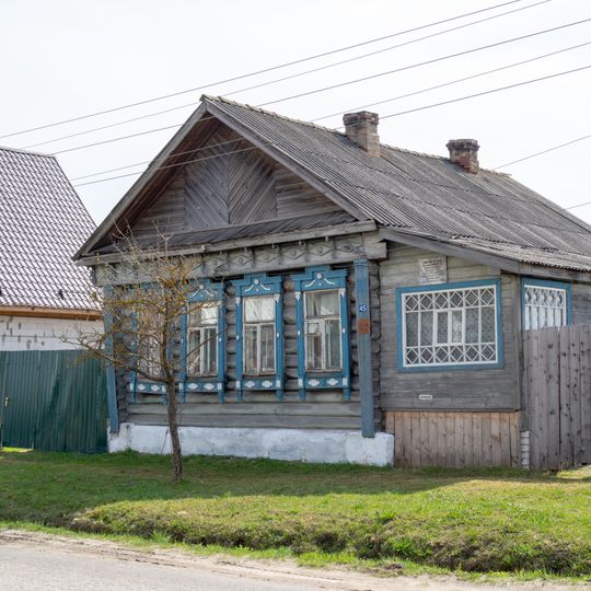 Дом, где в 1918-1934 гг. жил первый председатель Судогодского уезда П.В. Ошмарин