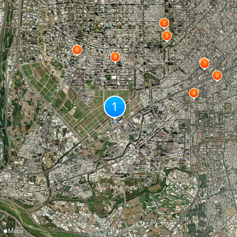 Chung Shan Medical University Hospital Map