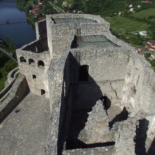 Hrad Strečno, Strečniansky hrad, múr hradbový I.