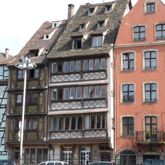 Maison au 15, quai Saint-Nicolas à Strasbourg
