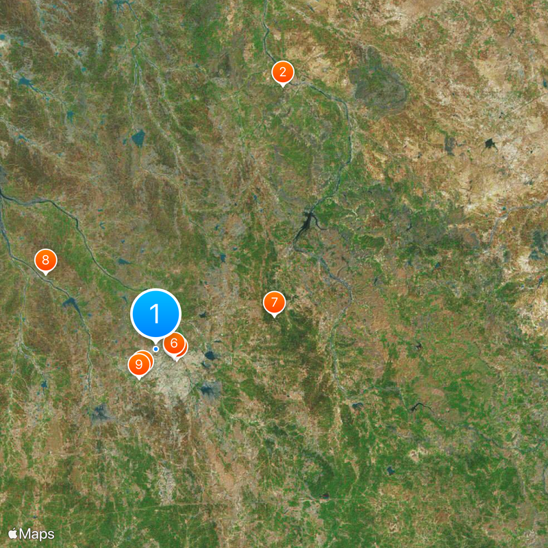 Rajkot Airport Map