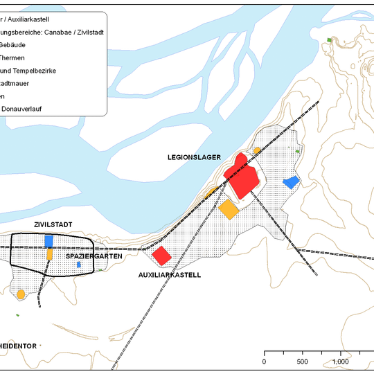 Archäologie, Canabae legionis