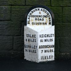 Milestone 200 Metres West Of Glusburn Institute
