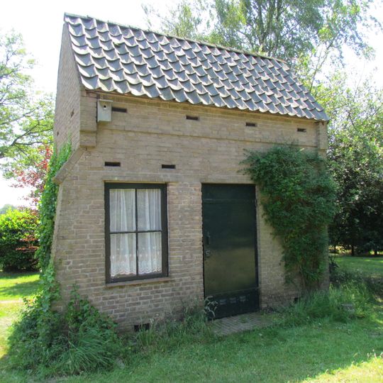 Waterzuiveringsinstalatie: Transformatorhuisje