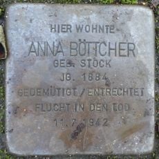 Stolperstein en memoria de Anna Böttcher