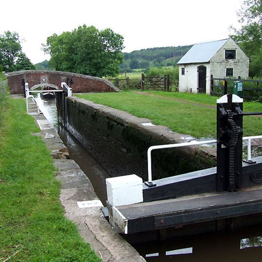 Trent and Mersey Canal Colwich Lock Cottage privy