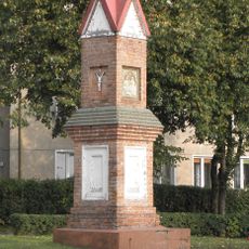 Kapliczka przydrożna w Biskupcu