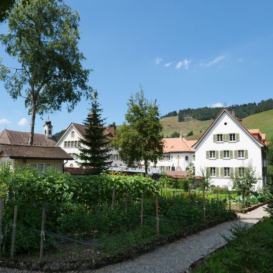 Frauenkloster Leiden Christi sowie Nutz- und Ziergärten des Klosters