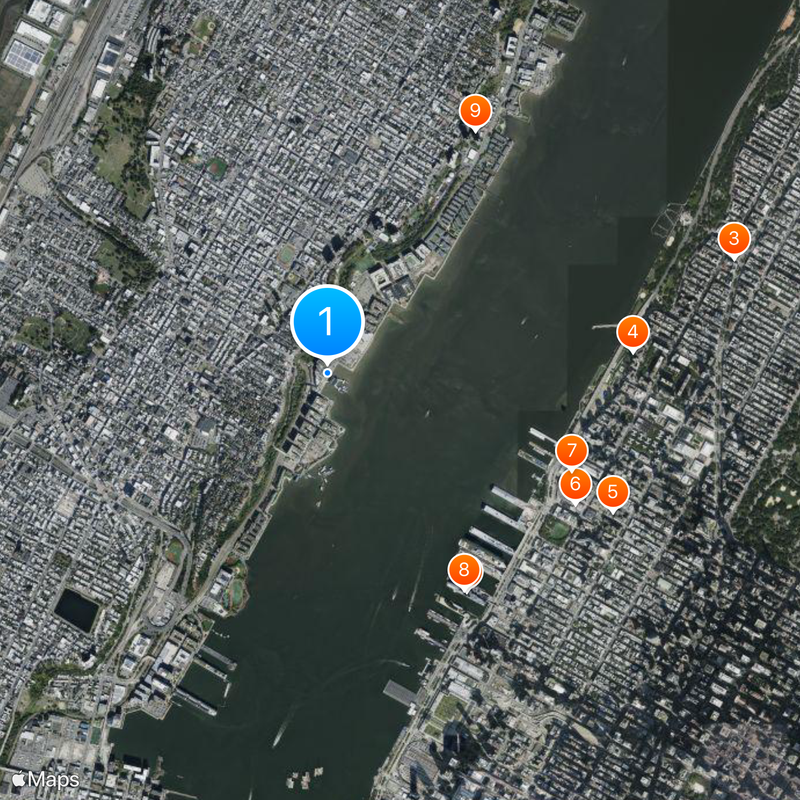 Port Imperial Street Circuit Kaart