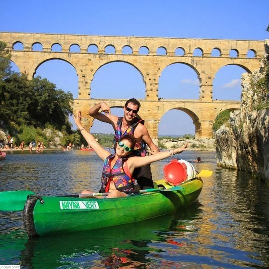 Kayak Vert Pont du Gard