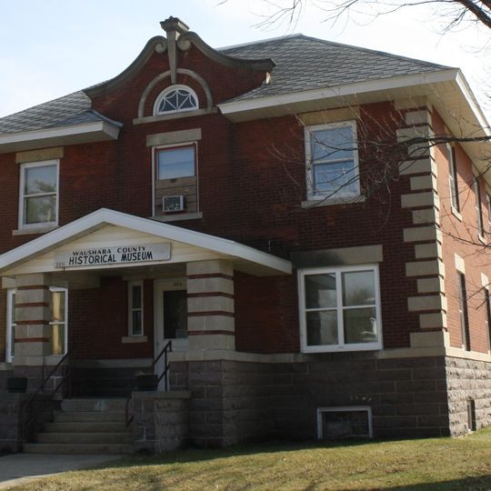 Waushara County Courthouse, Waushara County Sheriff's Residence and Jail