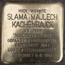 Stolperstein für Slama Majlech Kachenrajck