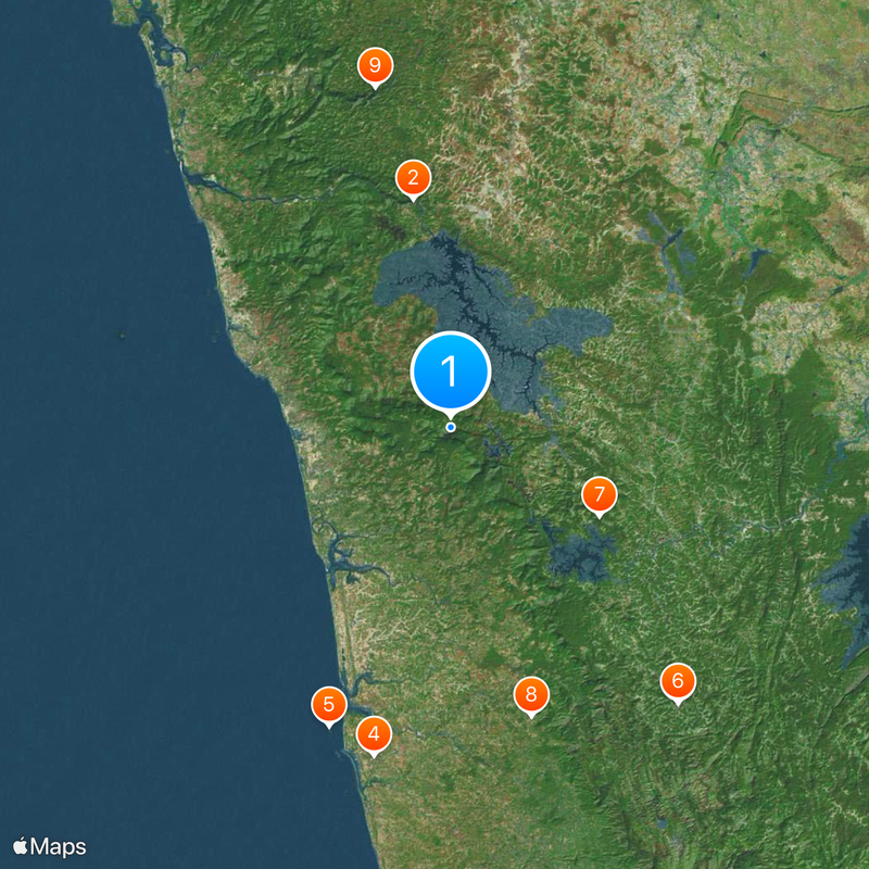 Kodachadri Map