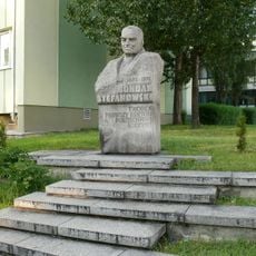 Bohdan Stefanowski monument in Łódź