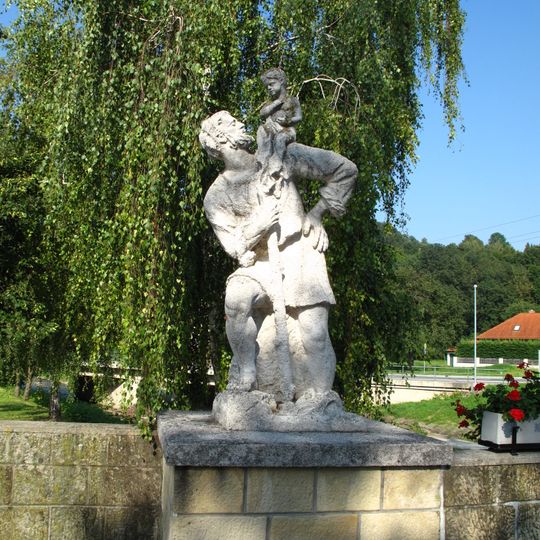 St. Christophorus statue