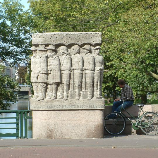 Prins Maurits en de burgers van Den Haag