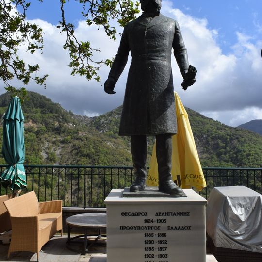 Statue of Theodoros Deligiannis, Lankadia