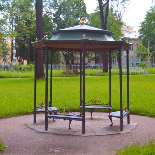 Cast Iron Gazebo, Catherine Park in Tsarskoe Selo