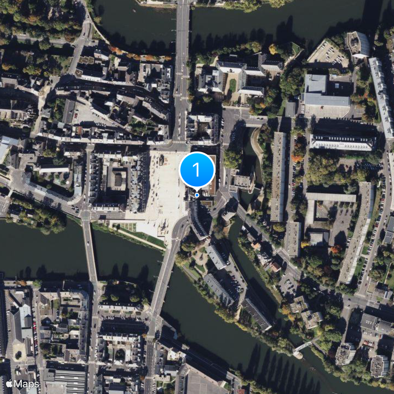 Charleville-Mézières Mapa