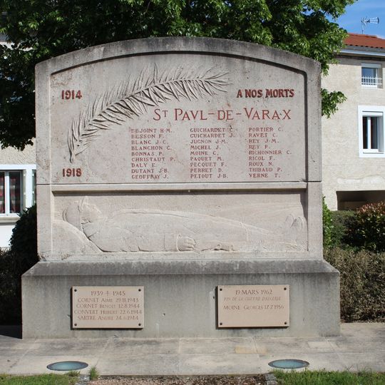 War memorial of Saint-Paul-de-Varax