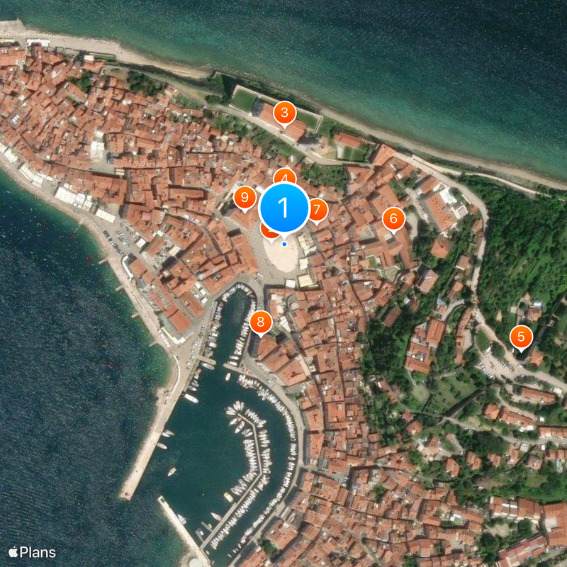 Piran Map