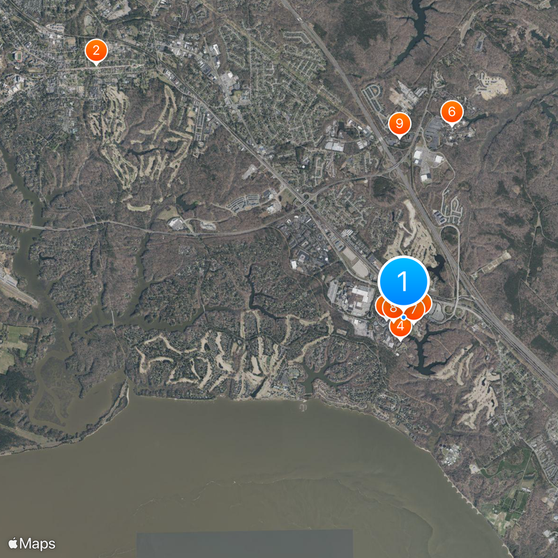Busch Gardens Williamsburg Map