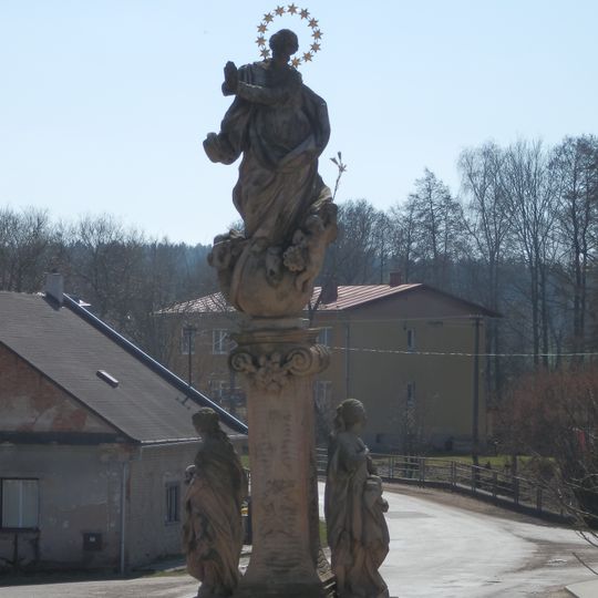 Morový sloup Panny Marie Immaculaty