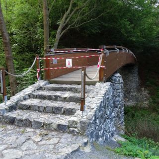 Footbridge over the Klučná to U Eremita reserve