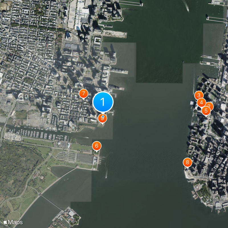 Goldman Sachs Tower Mappa