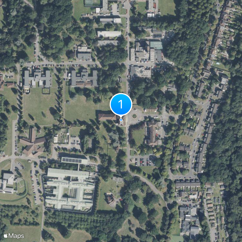 Bethlem Royal Hospital Map