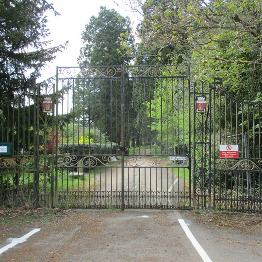 Entrance Gates And Railings To Moreton Hall