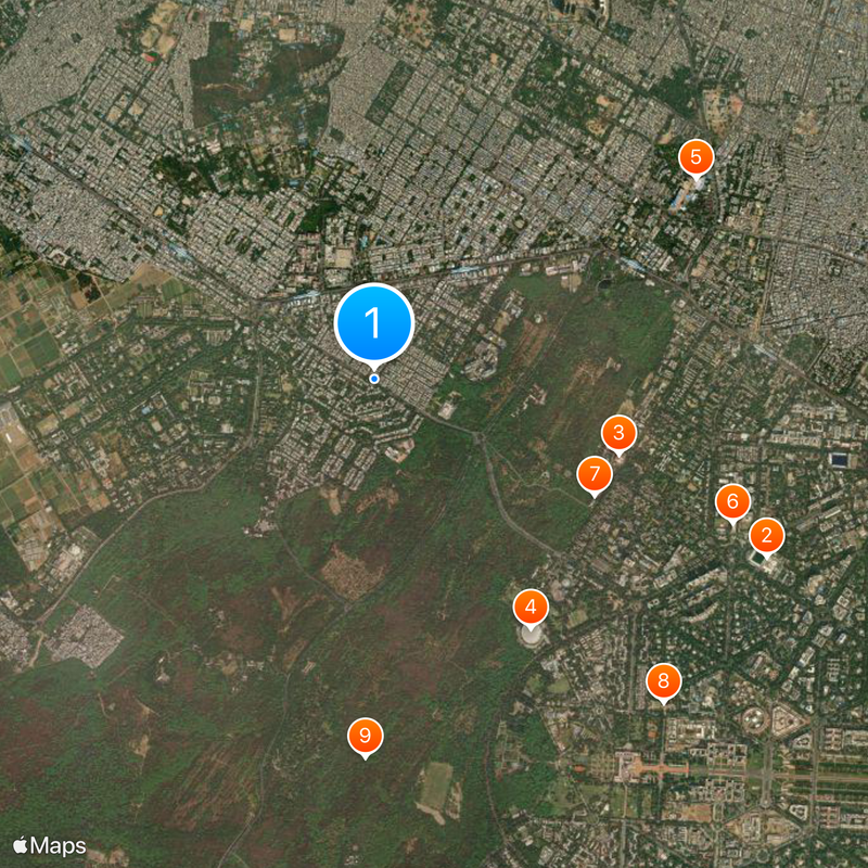 Rajendra Nagar Map