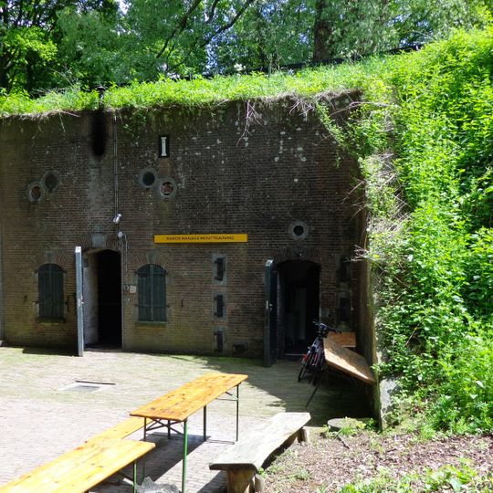 Fort Vechten, remise en logement J