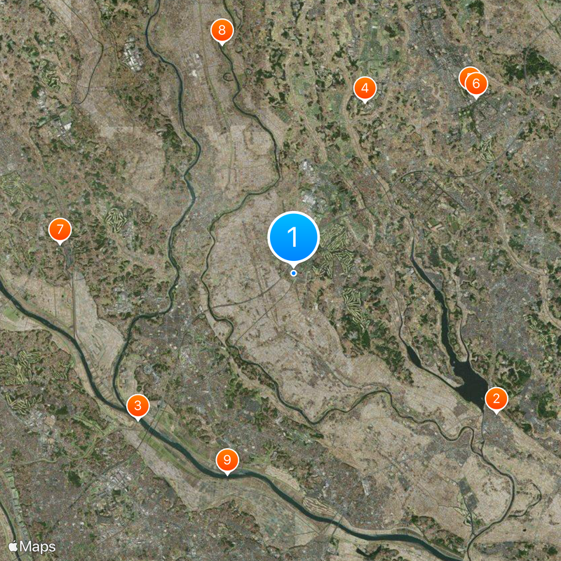 Tatsunami stable Map