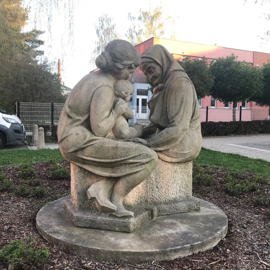 Socha ve Smetanově ulici