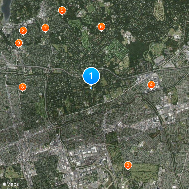 Old Westbury Gardens Mappa